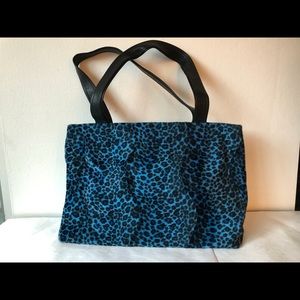 Vintage 80’s Faux Leopard Print Handbag